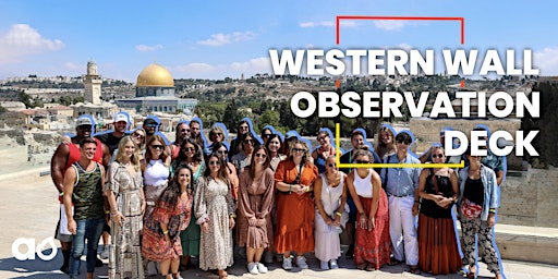 Imagem principal do evento Western Wall Observation Deck