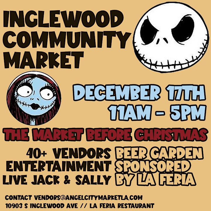 Inglewood Community Market: The Market Before Christmas image
