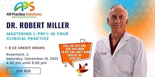 Mastering L-PRF®  in Your Clinical Practice: Presented by Dr. Robert Miller