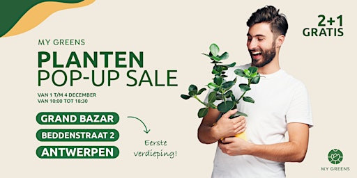 Plantenverkoop evenement - Antwerpen
