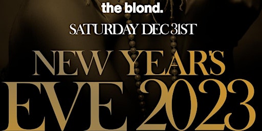 The Blond New Years Eve 2023