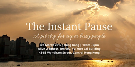 Instant Pause Hong Kong 3rd March 2018  primärbild