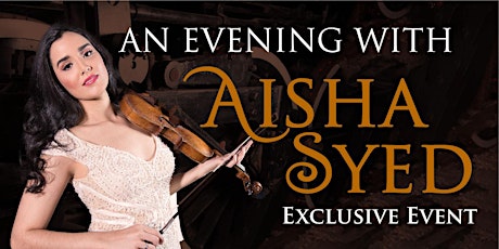 An Evening with Aisha Syed