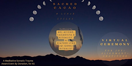 Sacred Cacao Ceremony (virtual event)