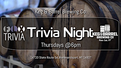 Trivia Night at Keg & Barrel Brewing Co.