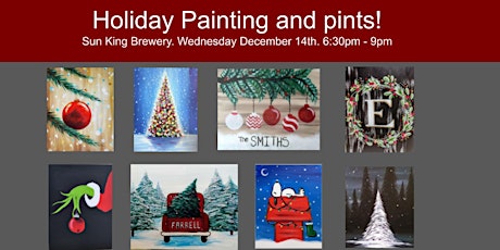 Holiday Painting and Pints!