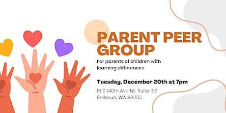 Parent Peer Group - For Parents of Children with Learning Differences