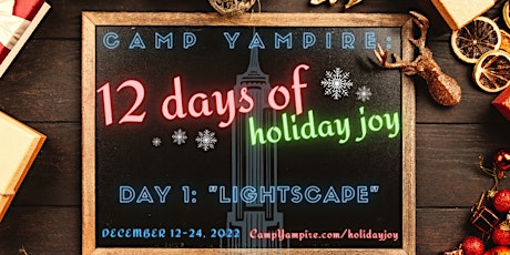 12 Days of Holiday Joy: "Lightscape" at BBG (Day 1)