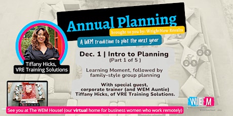Annual Planning Day with Business Sisters (Part 1 of 5) | Intro to Planning