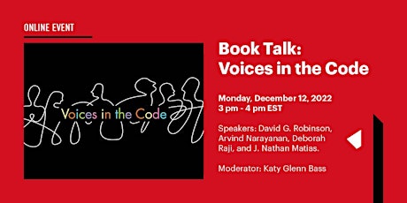 Book Talk: Voices in the Code