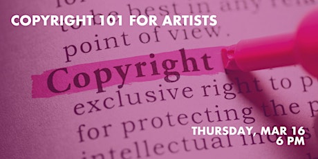 Copyright 101 for Artists