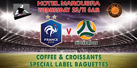 WorldCup'22 FRA vs AUS | La Matinée @ Hotel Maroub primary image