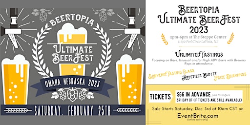 Beertopia Ultimate Beerfest 2023
