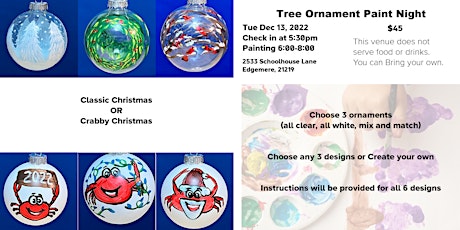 Creating with Friends Paint Ornaments