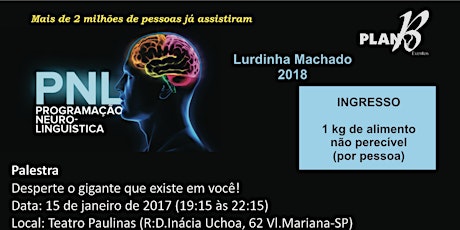 Imagem principal do evento A Palestra com Professora Lurdinha Machado "Desperte o Gigante"