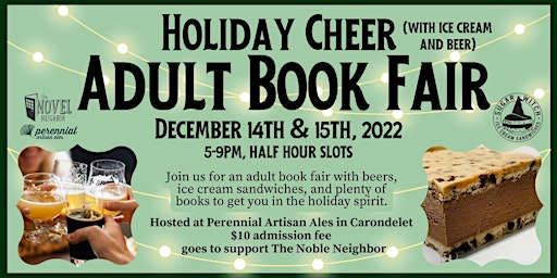 Holiday Cheer with Ice Cream and Beer Adult Book Fair