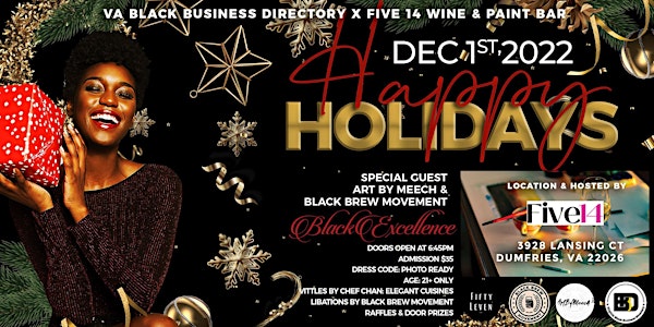 Art, Wine, Beer & Holiday Cheer with the VABBD