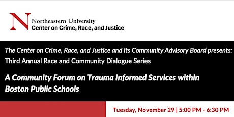CRJ's Third Annual Race and Community Dialogue Series
