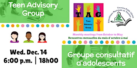 Teen Advisory Group/Groupe consultatif d'adolescents