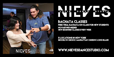 Bachata Dance Classes - Astoria, Queens