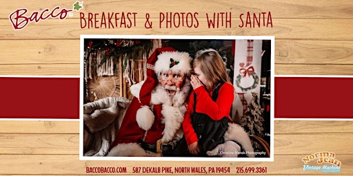 Bacco's Breakfast and Photos with Santa