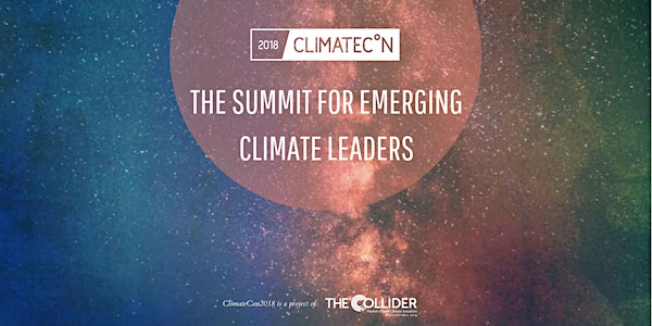 ClimateCon 2018: The Summit for Emerging Climate Leaders