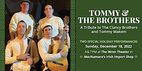 Special Christmas Performance of "Tommy & The Brothers" Musical - MATINEE
