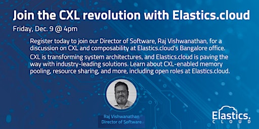 Join the CXL Revolution with Elastics.cloud