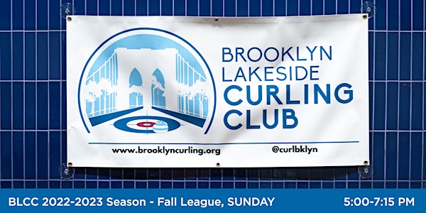 Brooklyn Lakeside Curling Club 2022-2023 Season - Fall League, Sunday