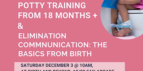 Get ready for potty training (18+ months)