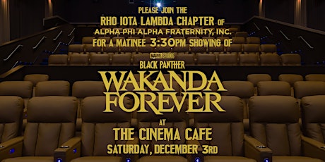 Black Panther: Wakanda Forever with ΡΙΛ
