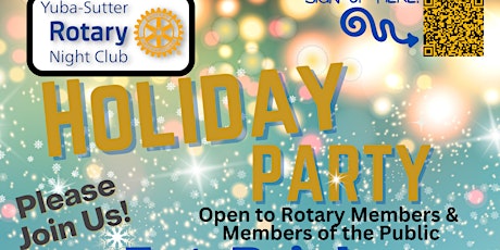 Yuba-Sutter Rotary Night Club Holiday Party