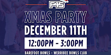 F45 End of Challenge & Christmas Party