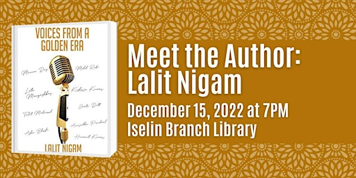 Meet the Author: Lalit Nigam