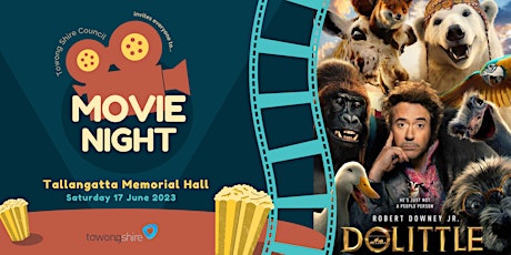 Tallangatta Movie Night - "Dolittle" primary image