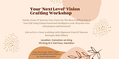 Next Level Vision Crafting Workshop