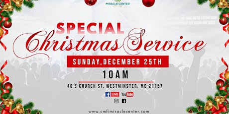 Special Christmas Day Service!