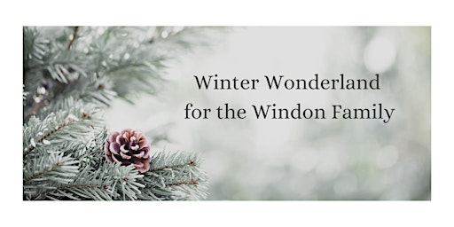 Winter Wonderland FUNdraiser for the Windon Family