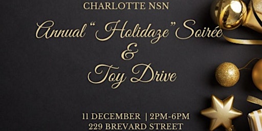 Holidaze Soiree & Toy Drive