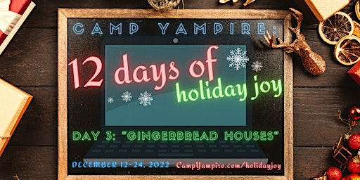 12 Days of Holiday Joy: Gingerbread Houses (Day 3)