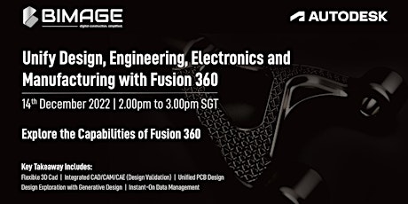 Unify Design, Engineering, Electronics and Manufacturing with Fusion 360