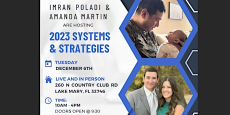 2023 Systems & Strategies - Imran Poladi & Amanda Martin