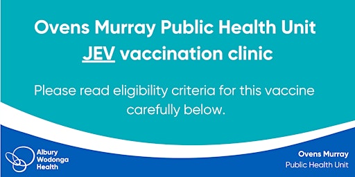 Wangaratta JEV vaccination clinic