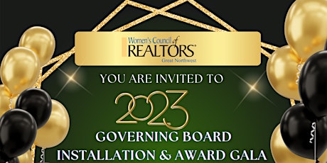 2023 Governing Board Installation & Award Gala