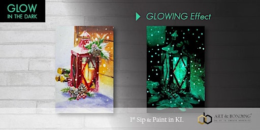 Glow Sip & Paint : Glow - LIGHT OF CHRISTMAS