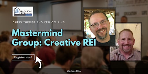 register at WiscoREIA Madison Mastermind Group: Creative REI! primary image