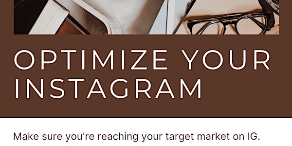 Optimize Your Instagram