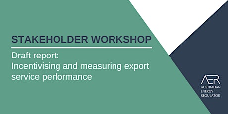 Stakeholder workshop - Draft report on measuring export service performance