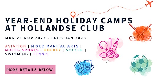 Children's Holiday Sports Camps (21 Nov 2022 - 6 Jan 2023)