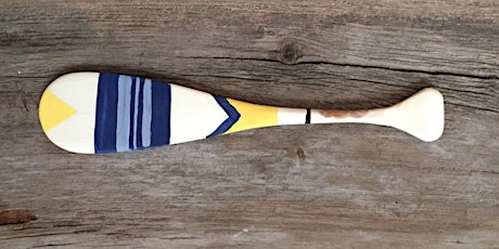 MAKE Burlington January :: painted paddles  primary image